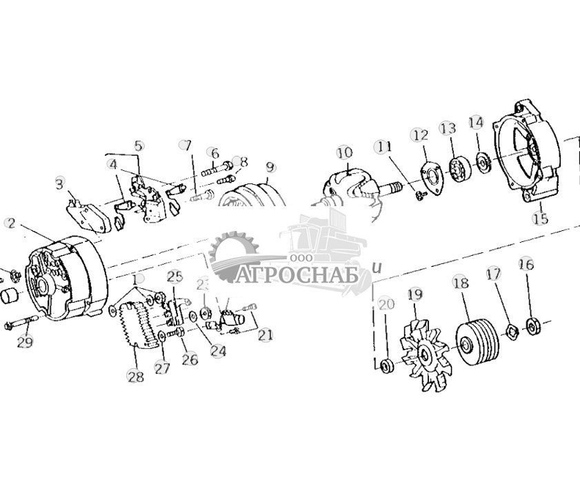 Генератор переменного тока 